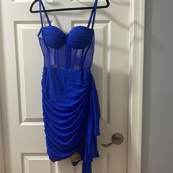 Dresses & Skirts - Blue corset dress